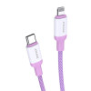 Jokade JA014 Кабель PD Type-C - Lightning 20W/1м -фіолетовий