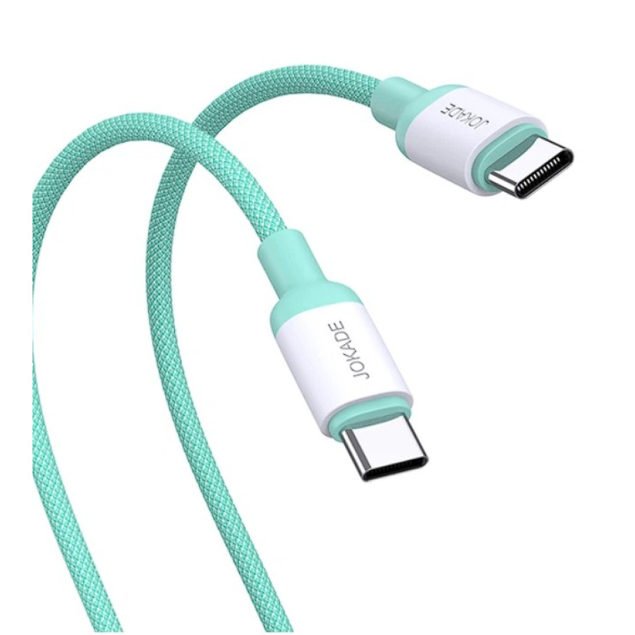 Jokade JA014 Кабель PD Type-C - Type-C 100W/1м -зелений
