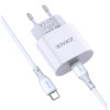 Jokade JB010 Мережевий зарядний пристрій (USB-C/PD25W) + кабель Type-C to Lightning -білий