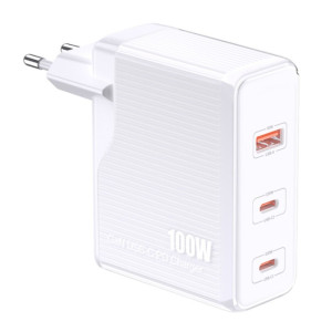 Jokade JB059 Мережевий зарядний пристрій (1USB/2USB-C/PD100W) -білий