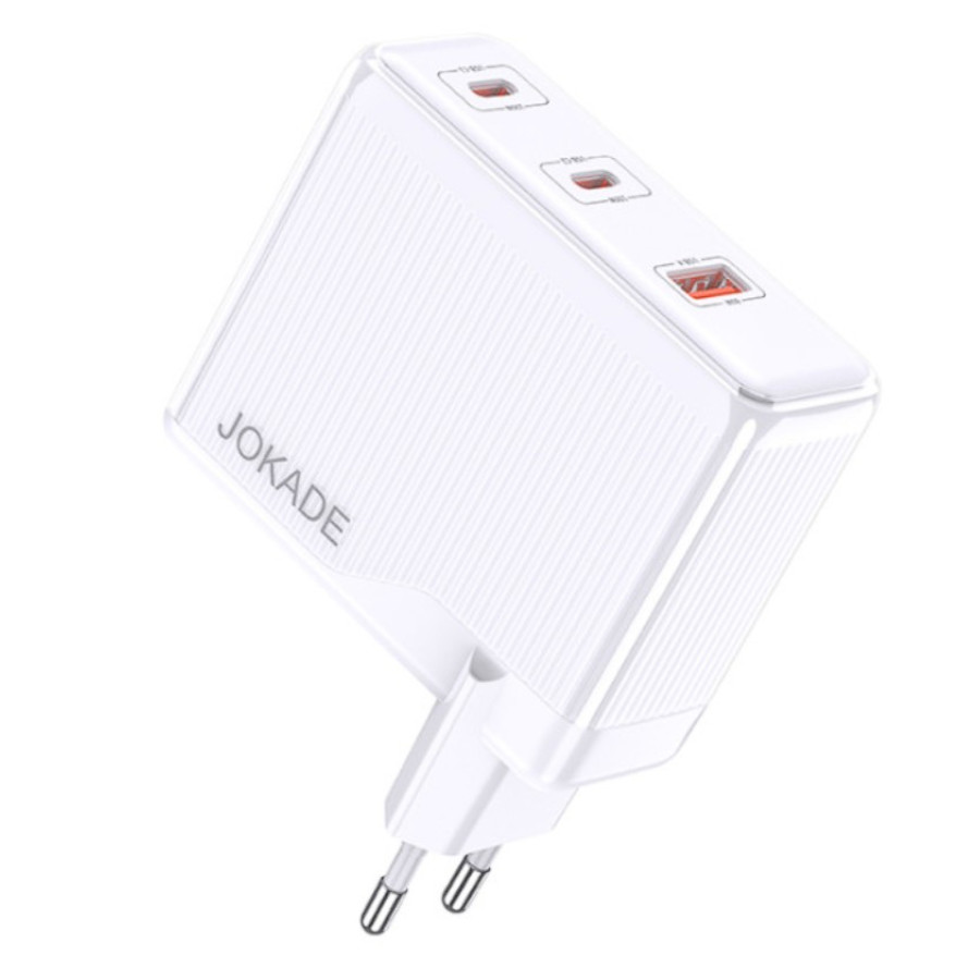 Jokade JB059 Мережевий зарядний пристрій (1USB/2USB-C/PD100W) -білий