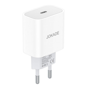 Jokade JB068 Мережевий зарядний пристрій (USB-C/27W)- білий