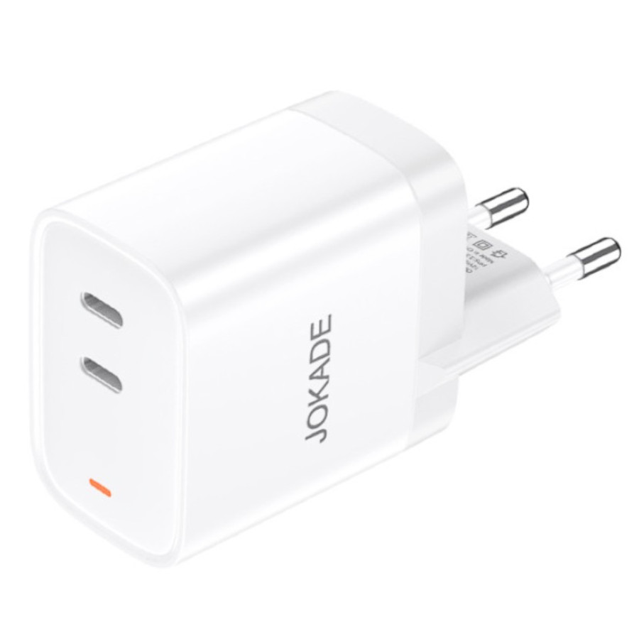 Jokade JB083 Мережевий зарядний пристрій (2USB-C/30W)- білий
