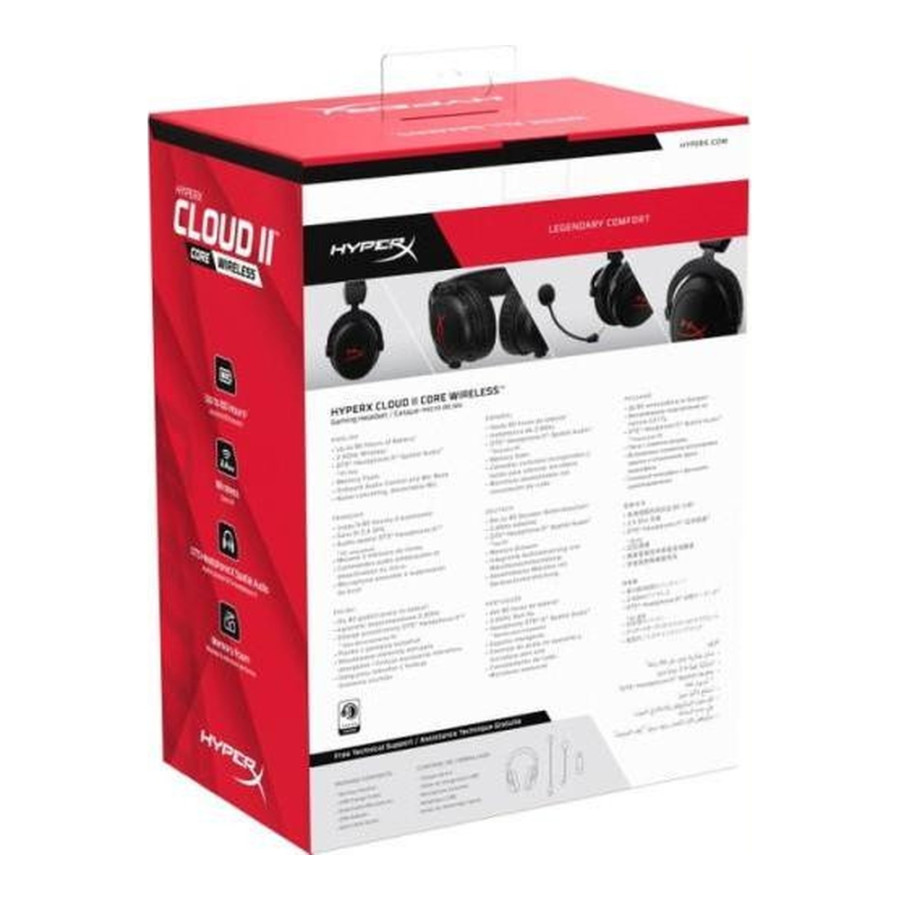 HyperX Cloud II Core Wireless Black (6Y2G8AA)