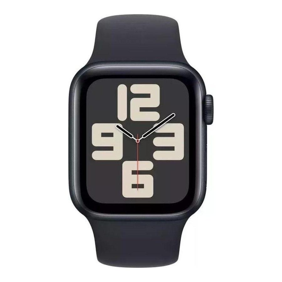 Apple Watch SE 2 GPS 40mm Midnight Alu. Case w. Midnight Sport Band - S/M (MXE73)