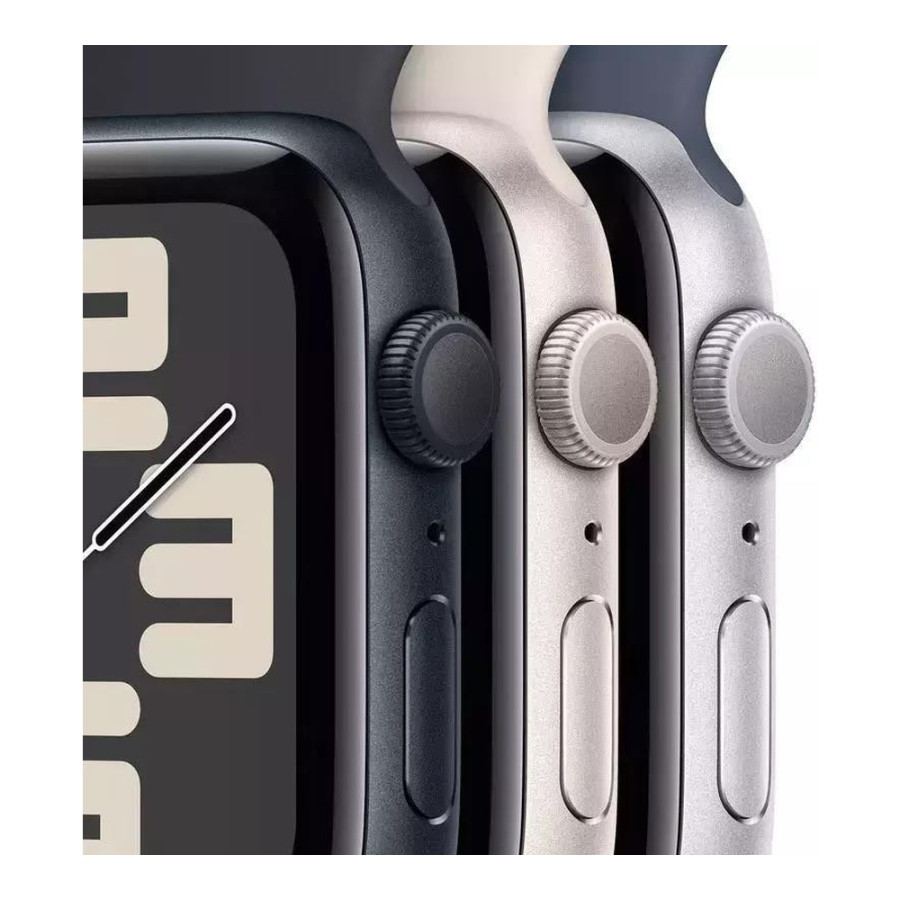 Apple Watch SE 2 GPS 40mm Midnight Alu. Case w. Midnight Sport Band - S/M (MXE73)