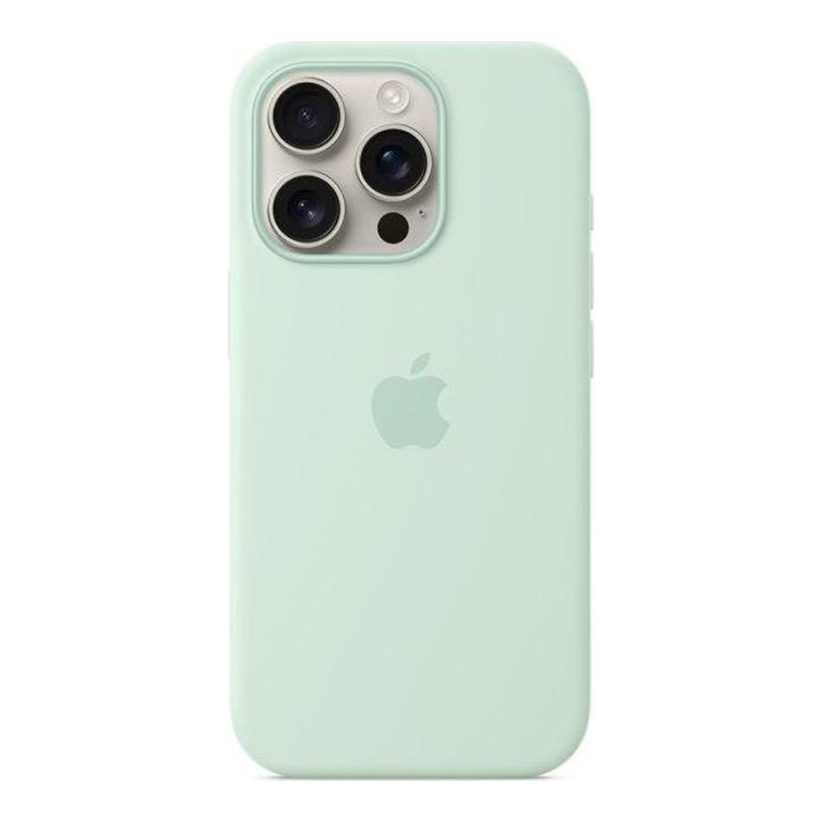 Apple iPhone 16 Pro Silicone Case with MagSafe - Aquamarine (MDG04) (EU)
