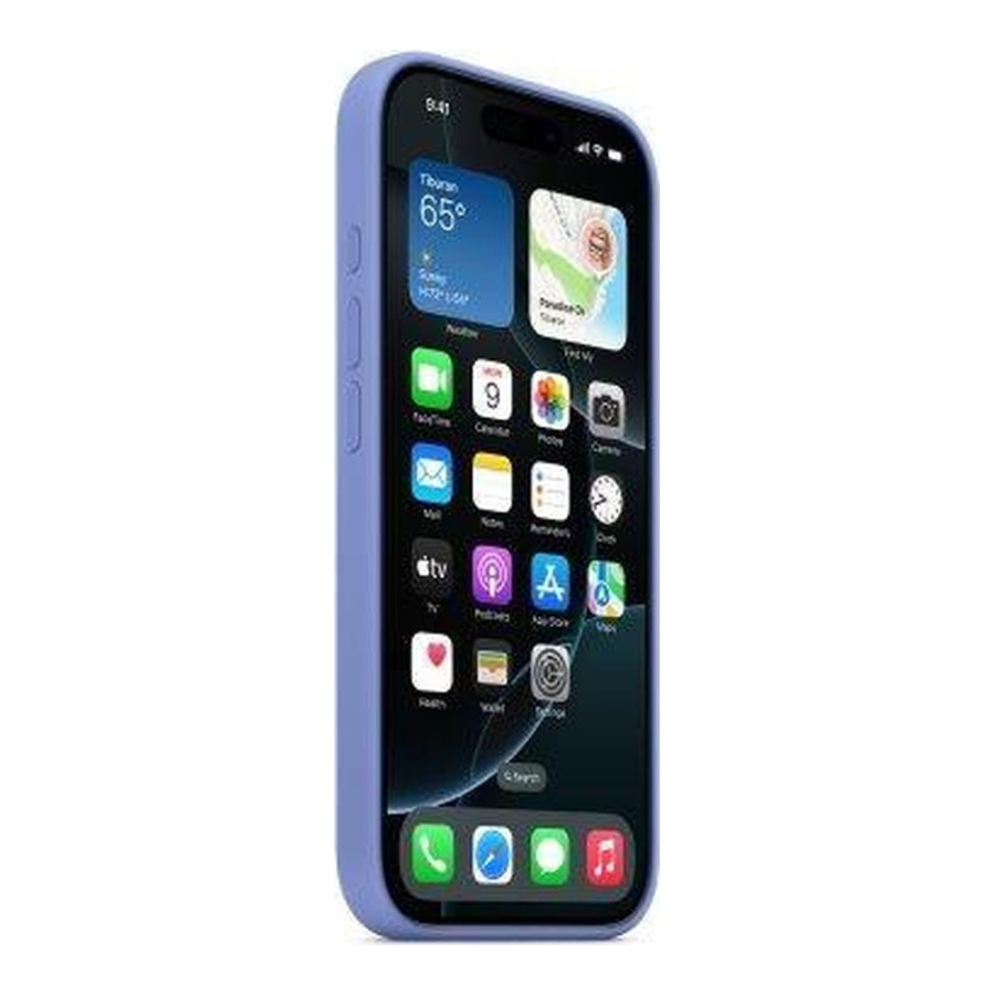 Apple iPhone 16 Pro Silicone Case with MagSafe - Periwinkle (MDG14) (EU)