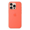 Apple iPhone 16 Pro Silicone Case with MagSafe - Tangerine (MDFY4) (EU)
