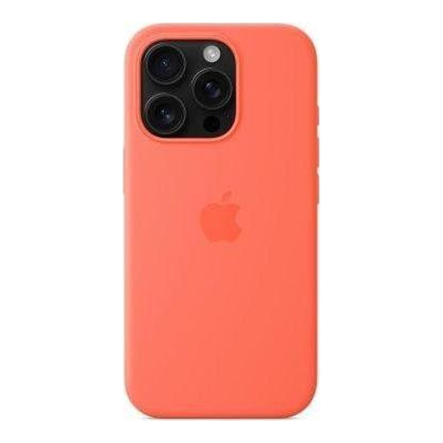 Apple iPhone 16 Pro Silicone Case with MagSafe - Tangerine (MDFY4) (EU)