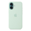Apple iPhone 16 Silicone Case with MagSafe – Aquamarine (MDGP4) (EU)
