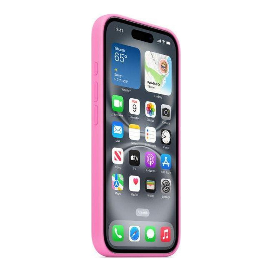 Apple iPhone 16 Silicone Case with MagSafe – Peony (MDGM4) (EU)
