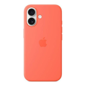 Apple iPhone 16 Silicone Case with MagSafe – Tangerine (MDGN4) (EU)