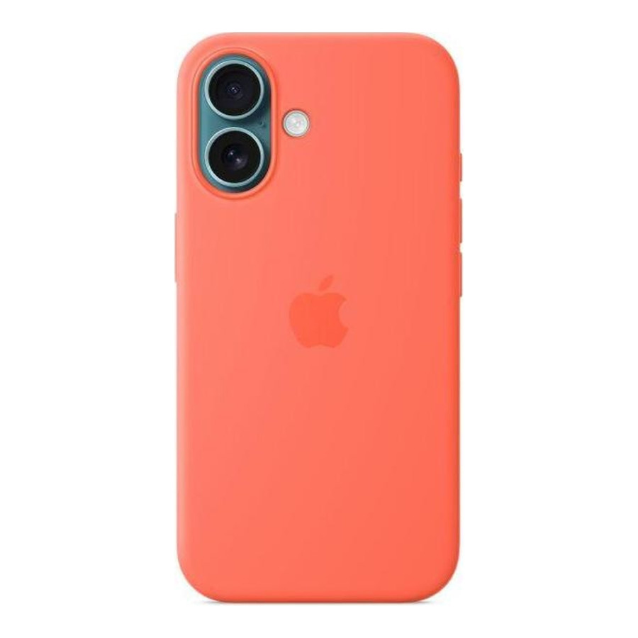 Apple iPhone 16 Silicone Case with MagSafe – Tangerine (MDGN4) (EU)