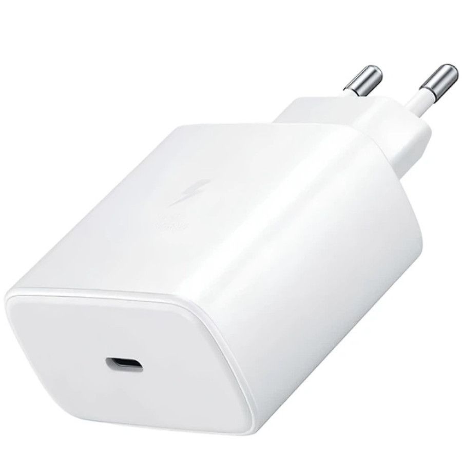 Samsung 45W PD Compact Power Adapter (w/o cable) White (EP-T4510NWE) (High Copy)