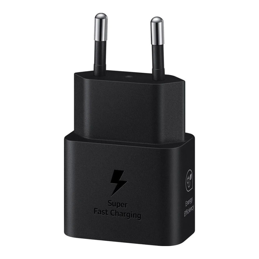 Samsung 25W PD Power Adapter (with Type-C cable) Black (EP-T2510XBE) (High Copy)
