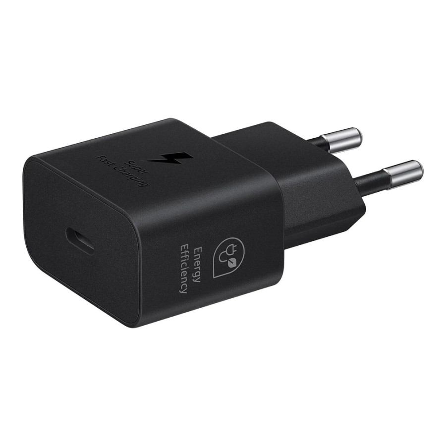 Samsung 25W PD Power Adapter (with Type-C cable) Black (EP-T2510XBE) (High Copy)