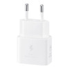 Samsung 25W PD Power Adapter (with Type-C cable) White (EP-T2510XWE) (High Copy)