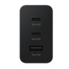 Samsung 65W Power Adapter Trio (with Type-C cable) Black (EP-T6530XBE) (High Copy)