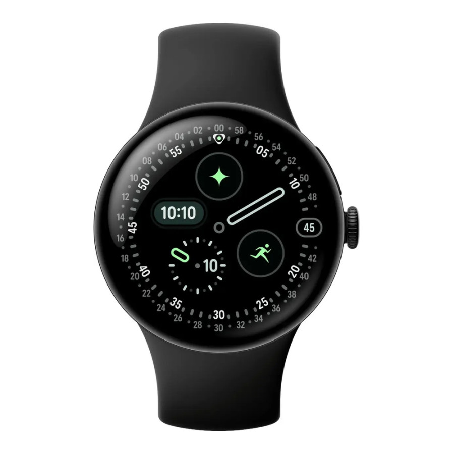 Google Pixel Watch 4 41mm Wi-Fi Matte Black Aluminum case/Obsidian Active Band