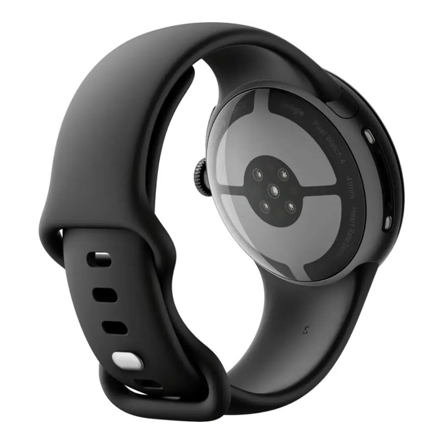 Google Pixel Watch 4 41mm Wi-Fi Matte Black Aluminum case/Obsidian Active Band