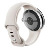 Google Pixel Watch 4 41mm Wi-Fi Polished Silver Aluminum case/Porcelain Active Band