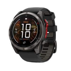 Garmin Fenix 8 Pro 51 mm MicroLED Carbon Gray Titanium with Black/Pebble Gray (010-03380-00/01/05)
