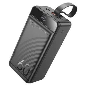 Hoco J123C Element 22.5W+PD20W fully compatible with LCD and LED-lamp 60 000mAh Black