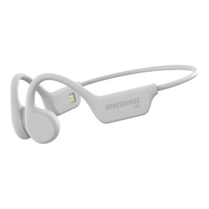 Bonesoundz AWARE Bone Conduction with IPX8 Aware w/Led light grey
