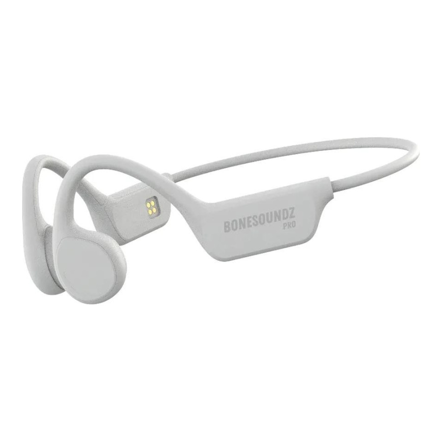 Bonesoundz AWARE Bone Conduction with IPX8 Aware w/Led light grey