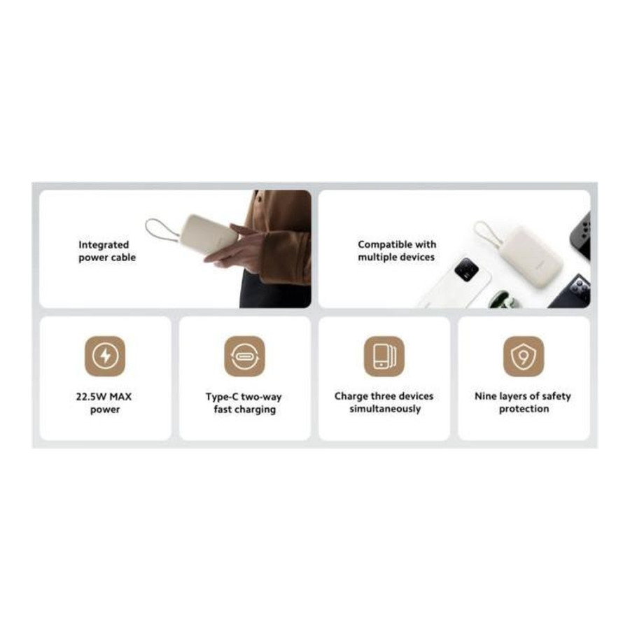 Xiaomi 10000mAh 22.5W Beige (BHR9072GL)