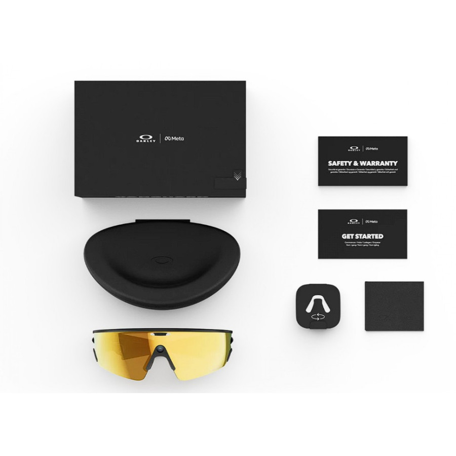Oakley Meta Vanguard - Prizm 24k Lenses / Black Frame (OW8001-0452)