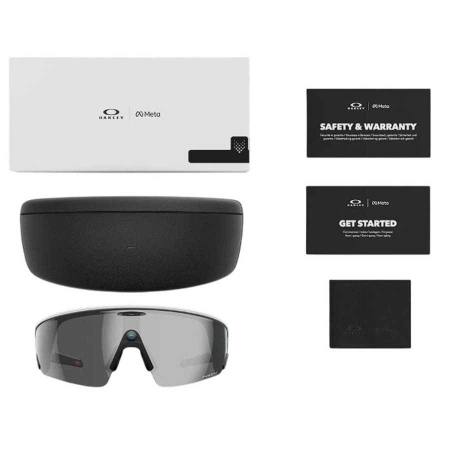 Oakley Meta Vanguard - Prizm Black Lenses / White Frame (OW8001-0552)