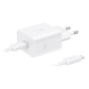 Samsung Fast Charging Type-C 45W with Cable White (EP-T4511XWEGEU) (EU)