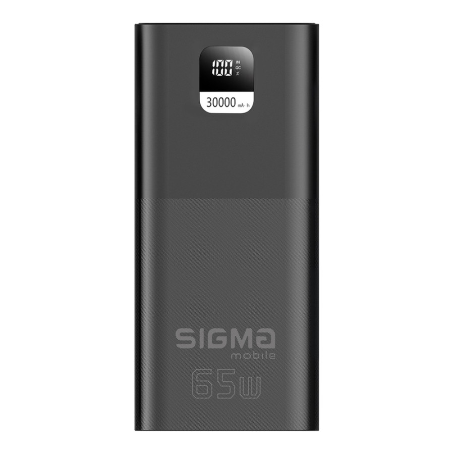 Sigma mobile X-power 30000mAh 65W Black (SI30A6QLX) (UA)