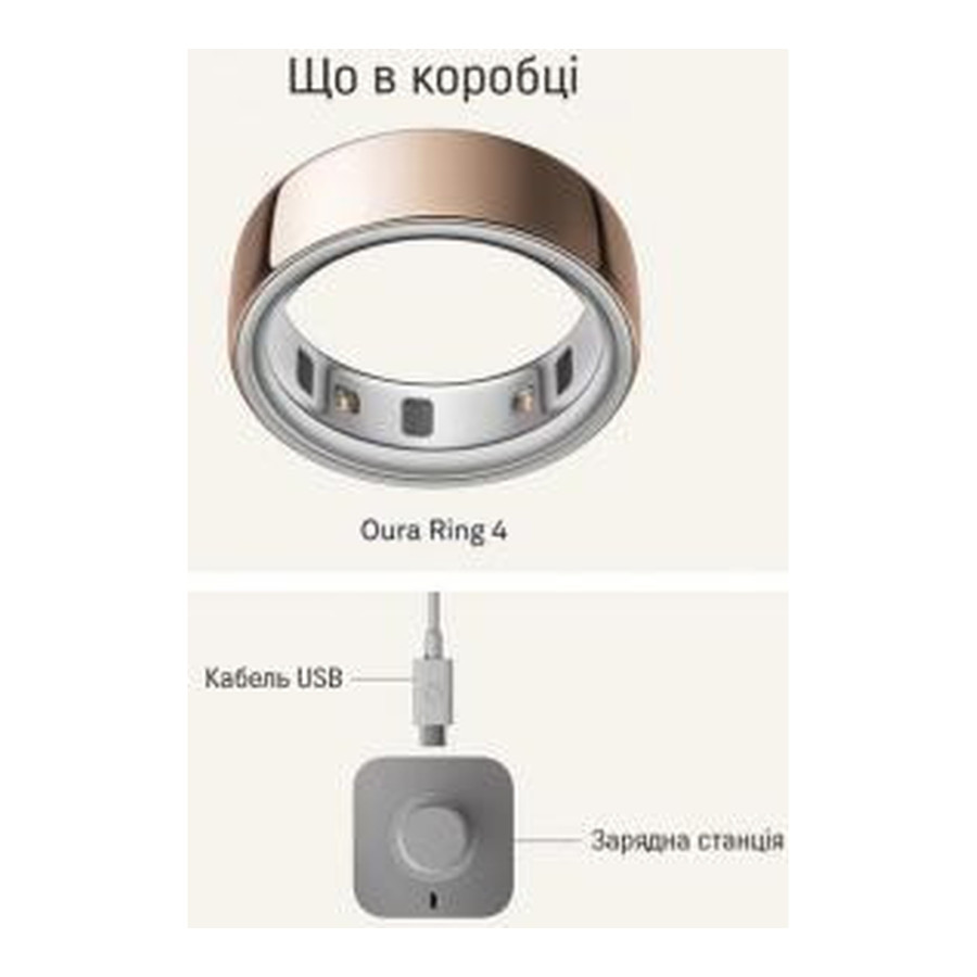 Oura Ring 4 Rose Gold Size 10 (JZ90-54219-10)