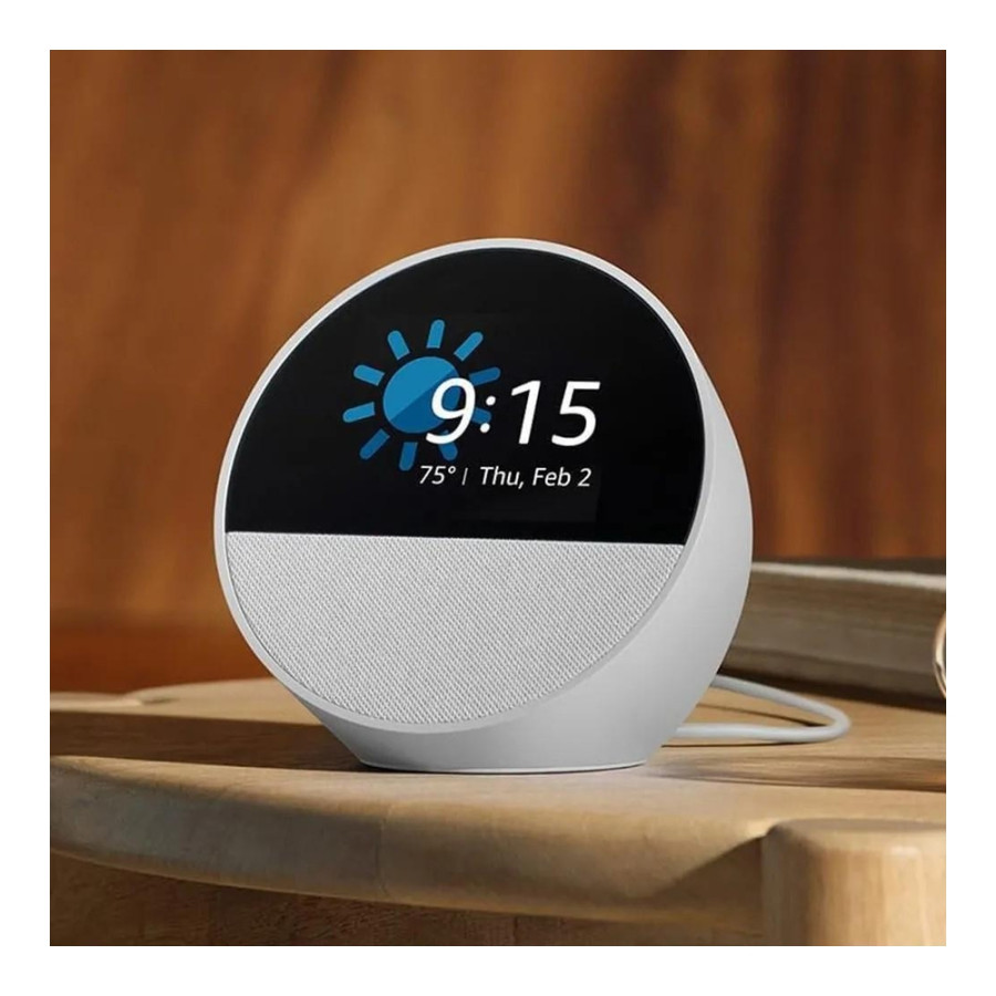 Amazon Echo Spot 2024 Glacier White