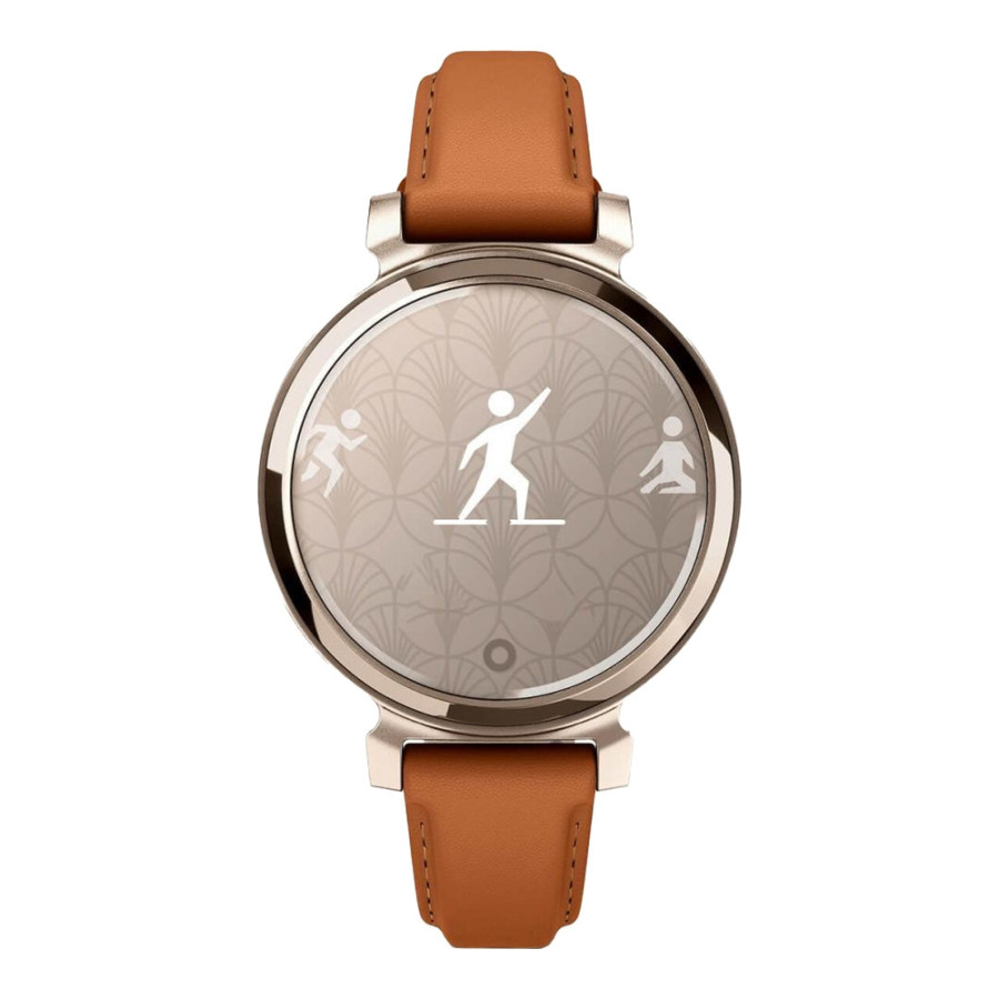 Garmin Lily 2 Classic Cream Gold with Tan Leather Band (010-02839-02/60)