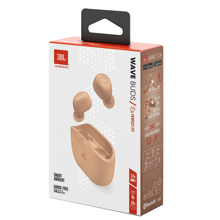 JBL Wave Buds Beige (JBLWBUDSBEG)