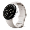 Google Pixel Watch 4 45mm Wi-Fi Polished Silver Aluminum case / Porcelain Active Band