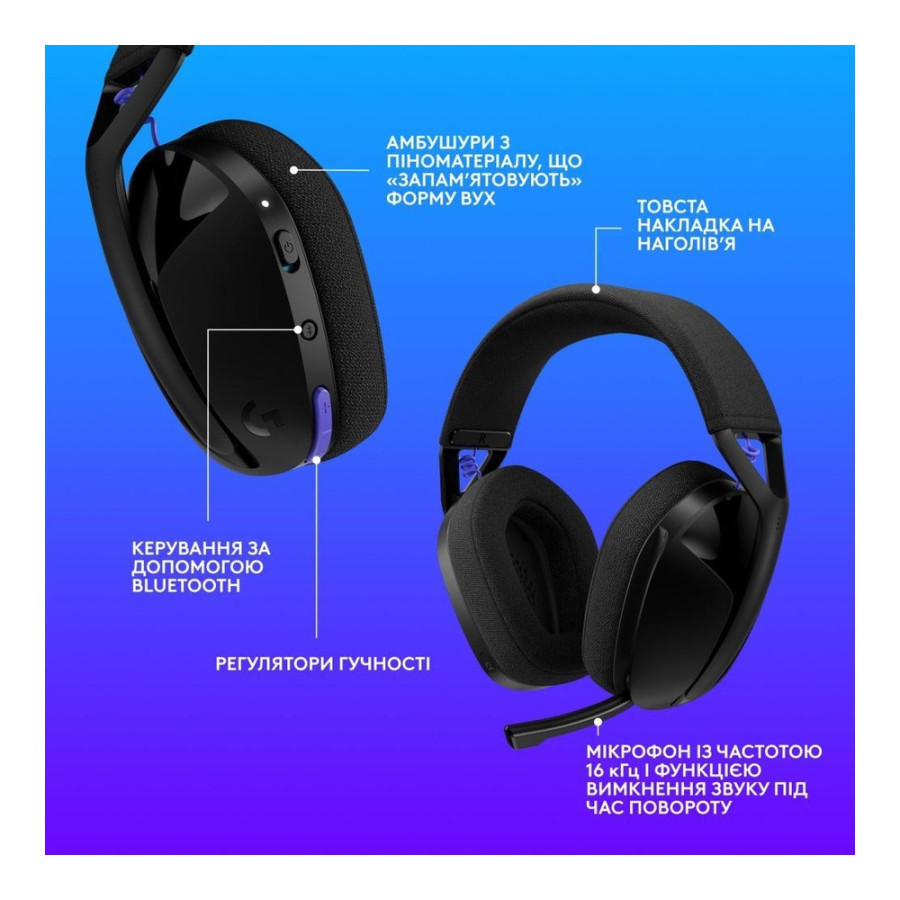 Logitech G321 Lightspeed Wireless Black (981-001563)