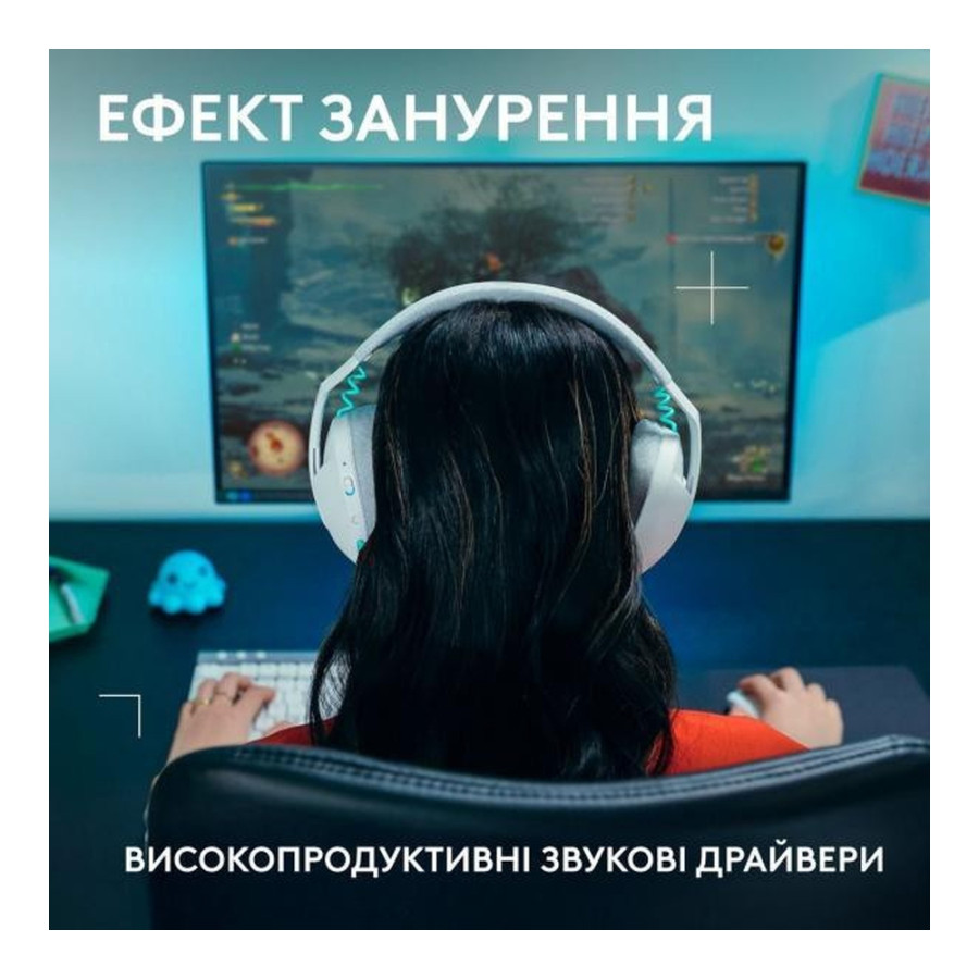 Logitech G321 Lightspeed Wireless White (981-001569)