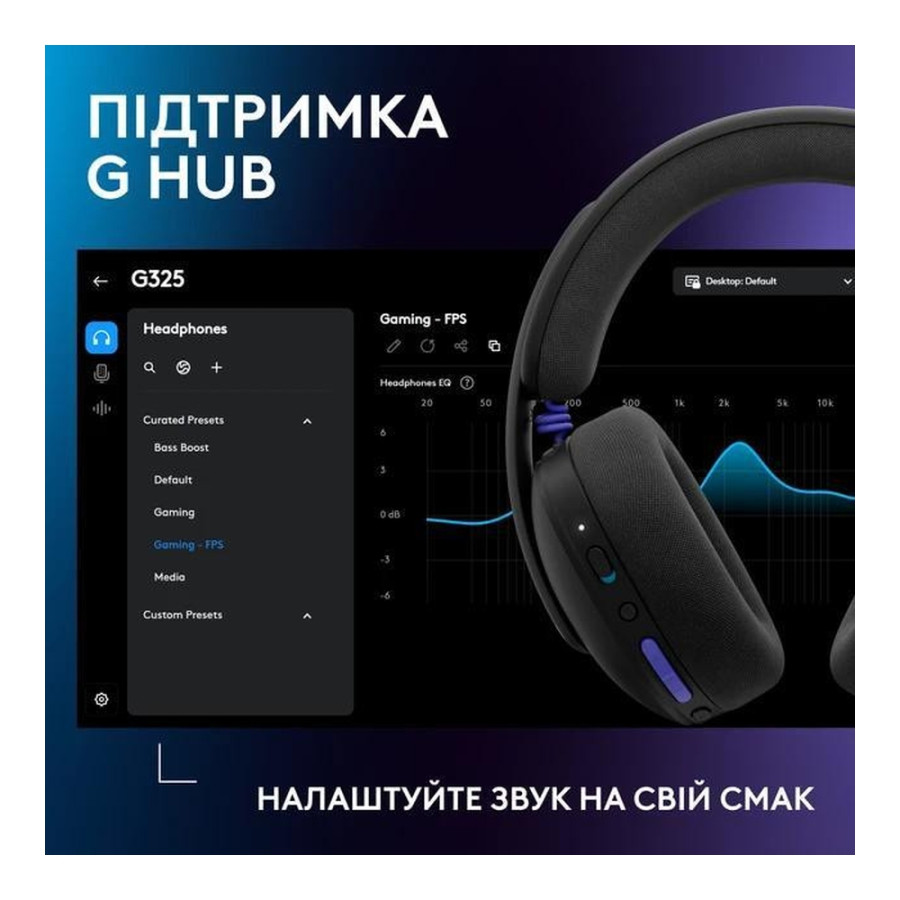 Logitech G325 Lightspeed Wireless Black (981-001524)