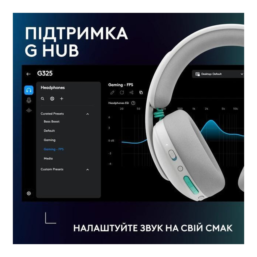 Logitech G325 Lightspeed Wireless White (981-001531)