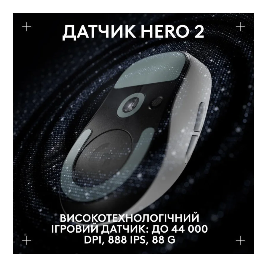 Logitech Pro X Superlight 2 Dex White (910-007363, 910-007366,910-007367)