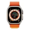 Apple Watch Ultra GPS + Cellular 49mm Titanium Case with Orange Alpine Loop - Large (MQEV3/MQFM3)