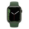 Apple Watch Series 7 GPS + Cellular 45mm Green Aluminum Case with Clover Sport Band (MKJ93) (US)