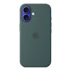 Apple iPhone 16 Silicone Case with MagSafe - Lake Green (MYY83) (EU)