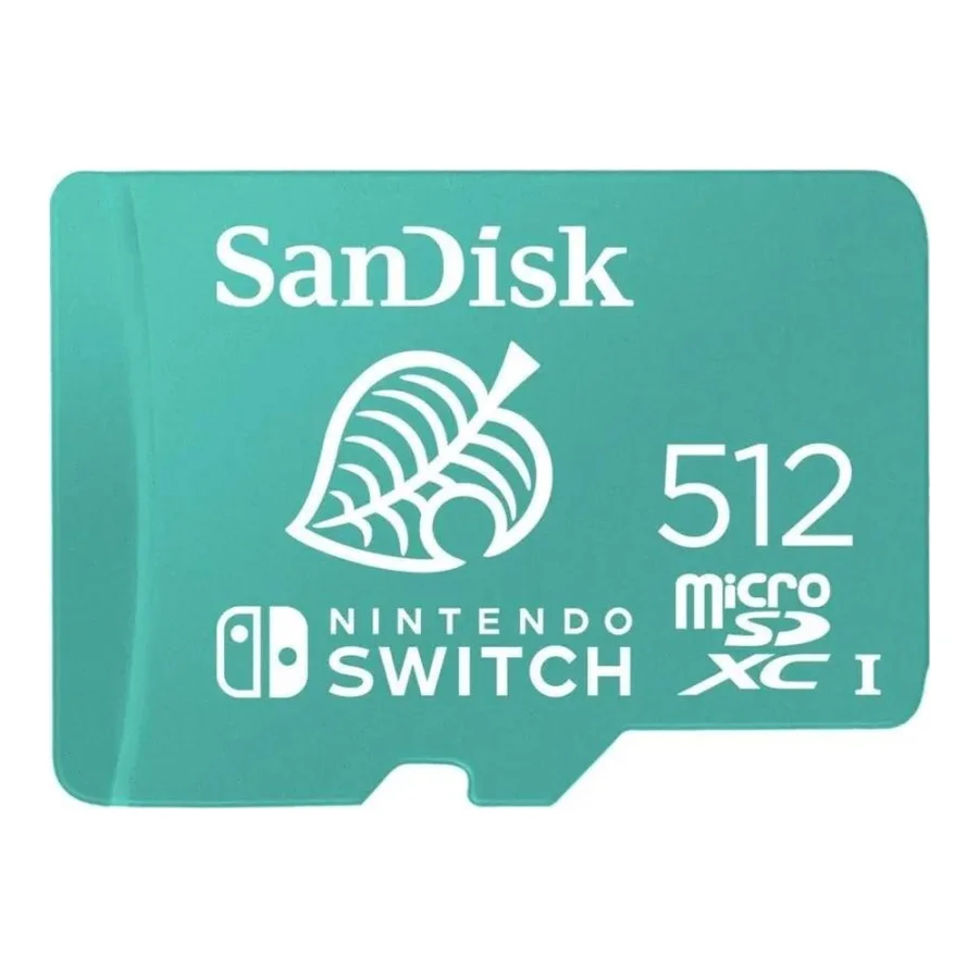 SanDisk 512 GB microSDXC for Nintendo Switch (SDSQXAO-512G-GNCZN, SDSQXAO-512G-GN3ZN)