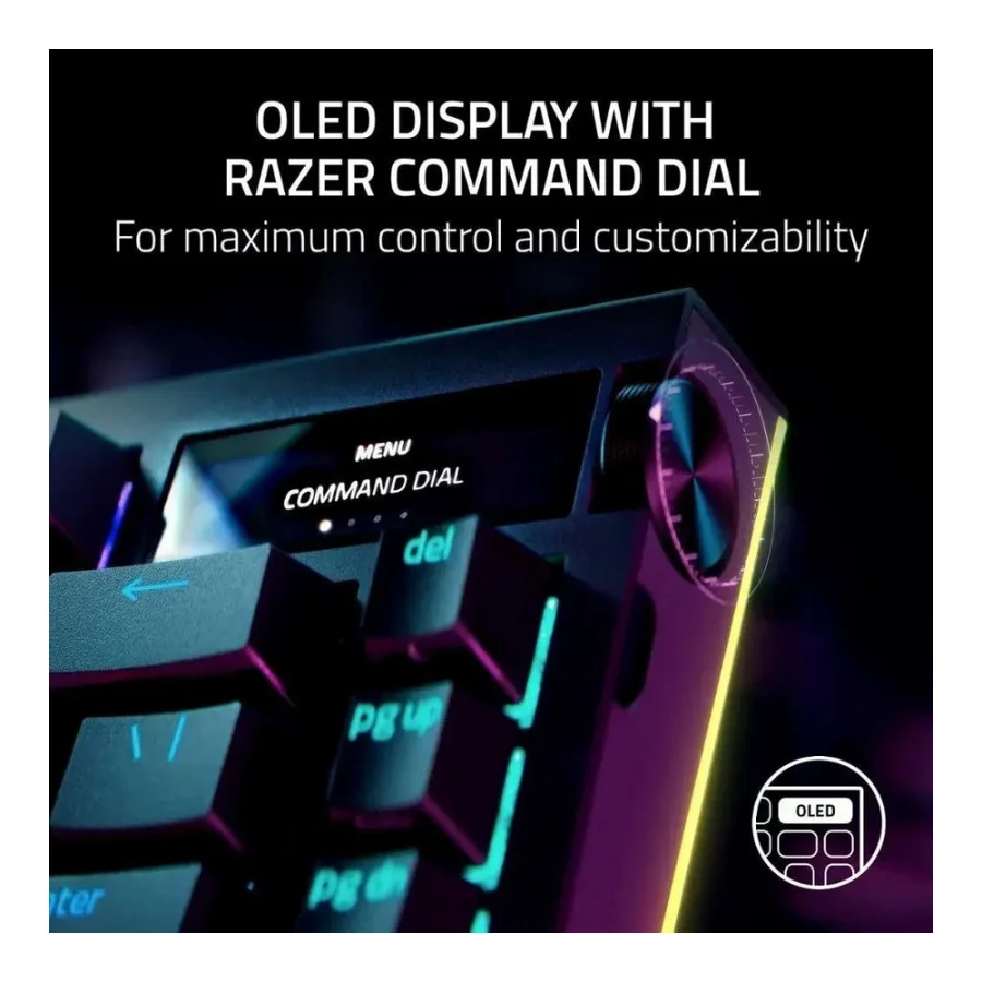 Razer BlackWidow V4 Pro 75% ANSI Black (RZ03-05130100-R3M1)